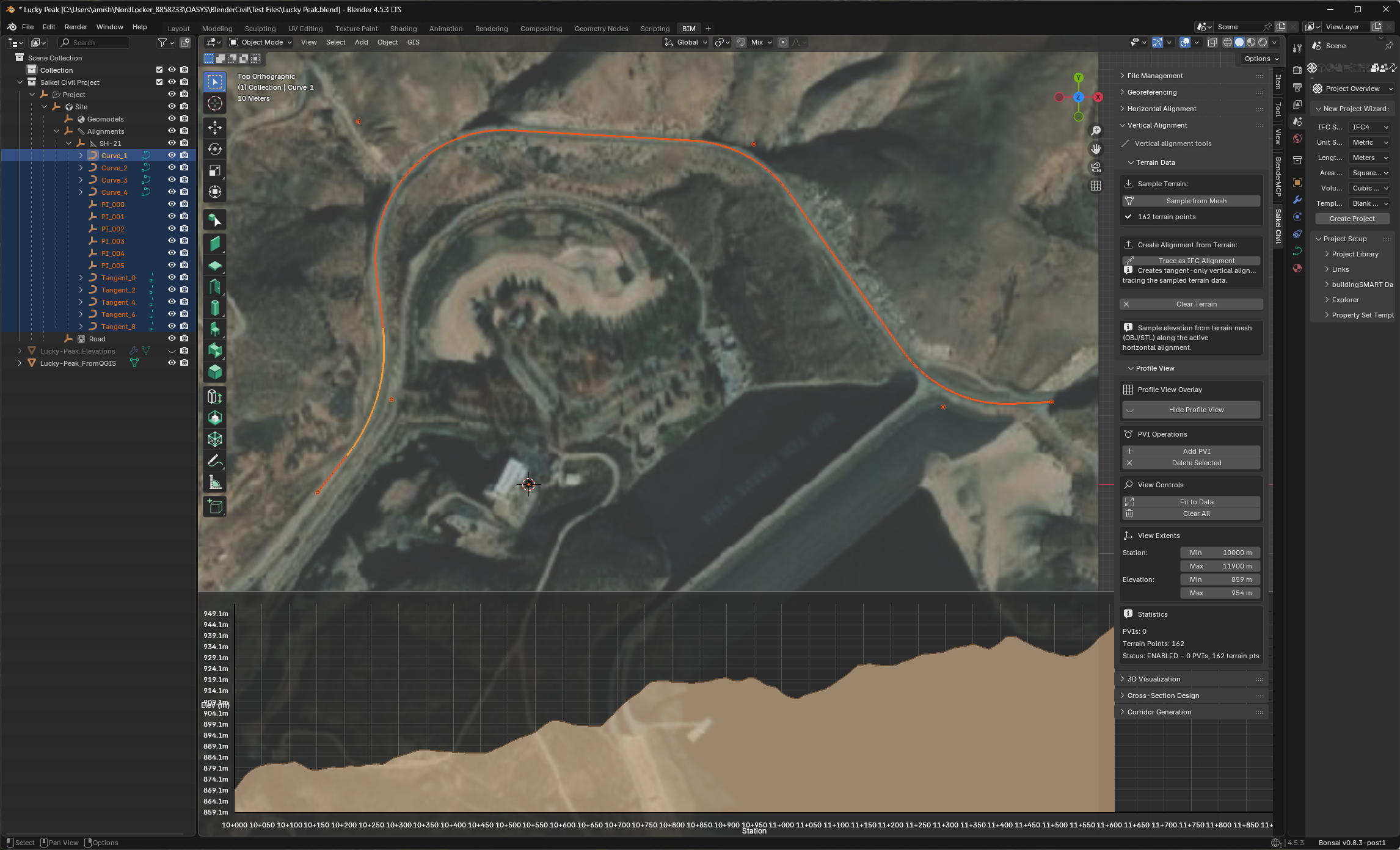 Vertical Alignment - Profile Viewer